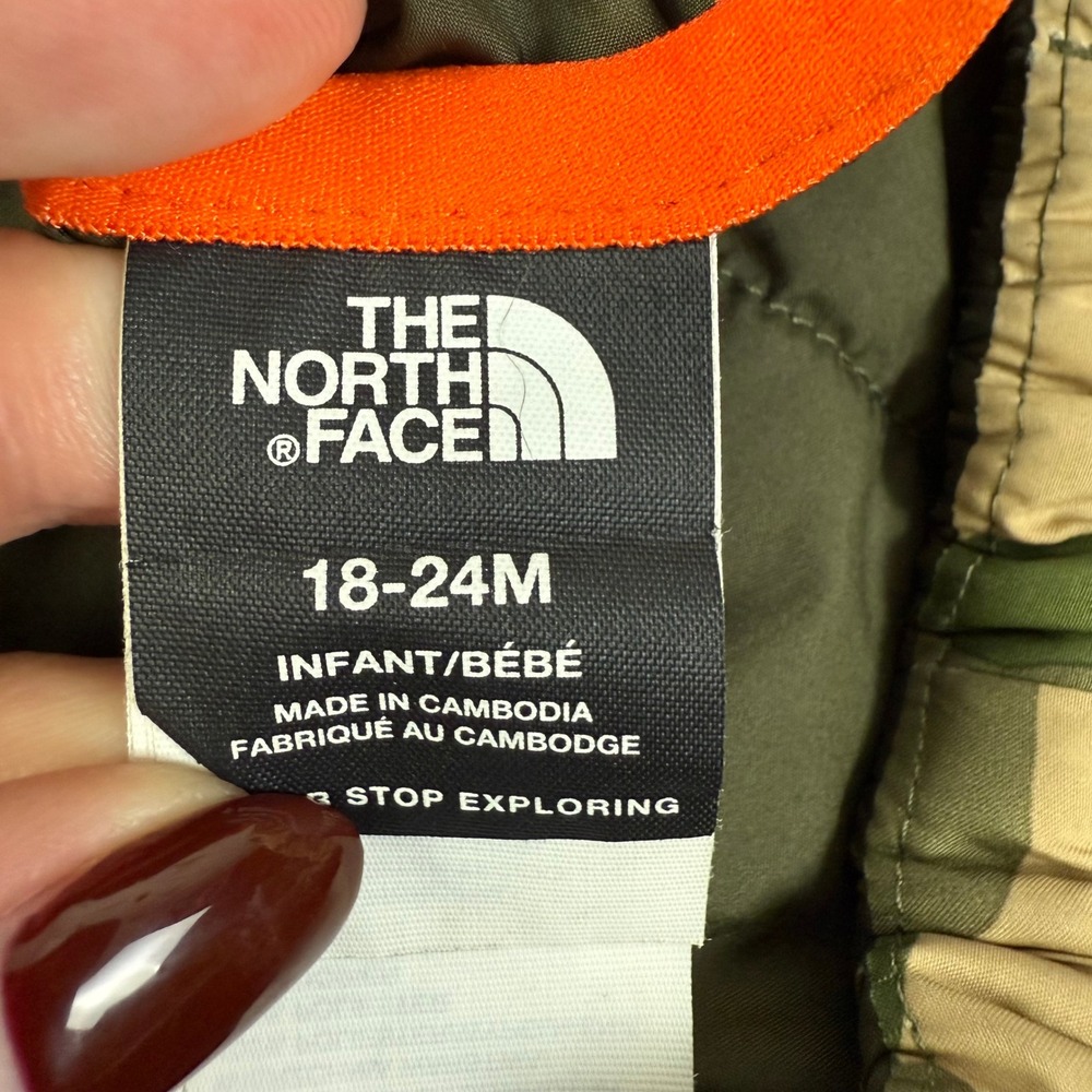 The North Face Toddler Perrito Reversible Puffer Jacket 18-24M - Picture 7 of 7